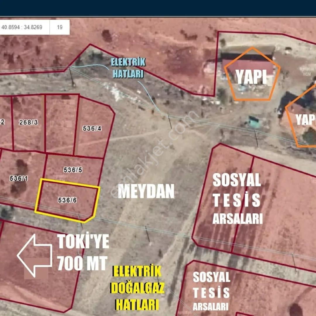 Dodurga İlçe Merkezinde Toki Rezerv Alanına Komşu İmarlı Arsa - Görsel 7