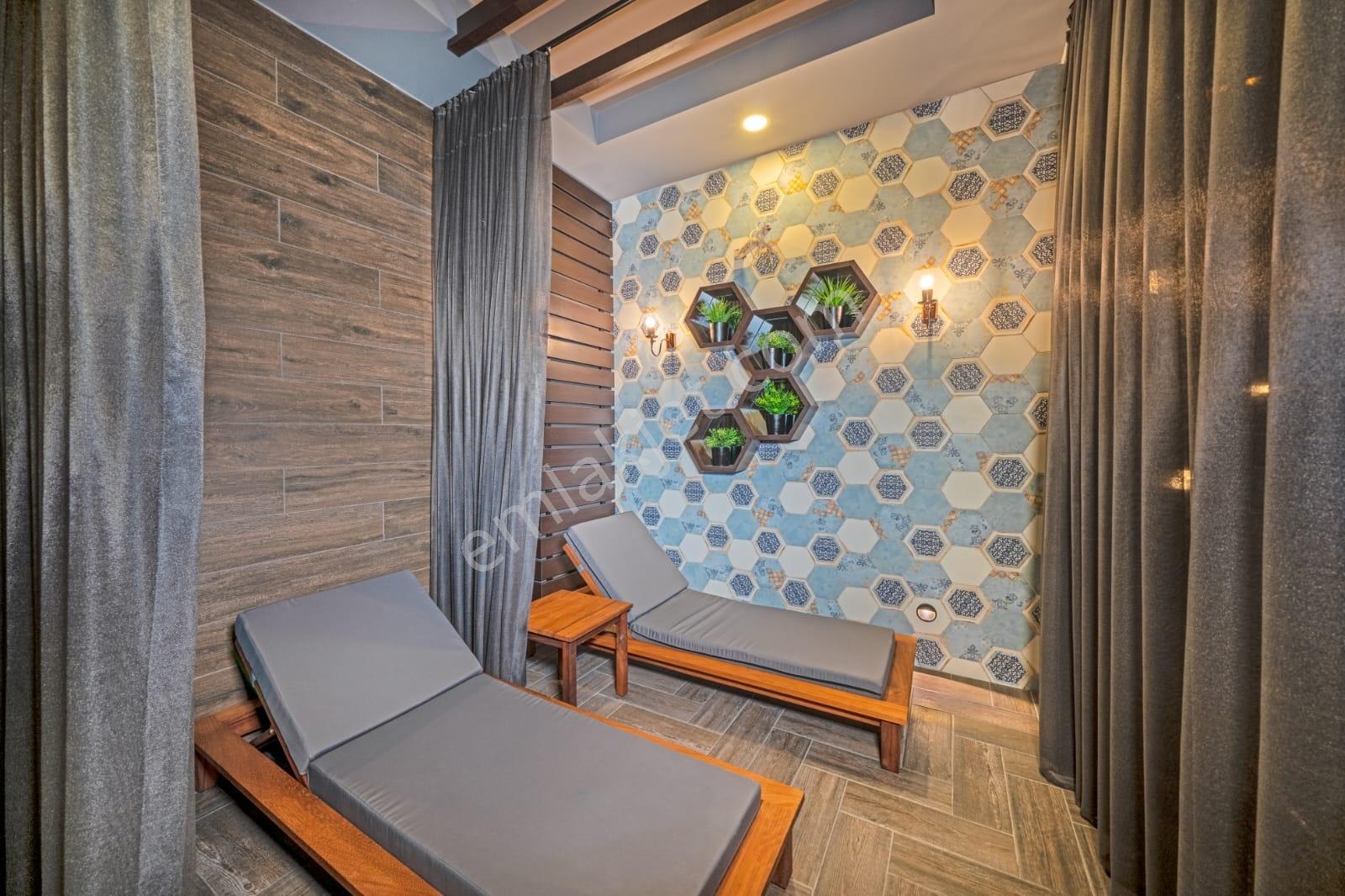 Avsallar Emerland Paradise Satılık 1+1 Daire Deniz Manzaralı - Görsel 19