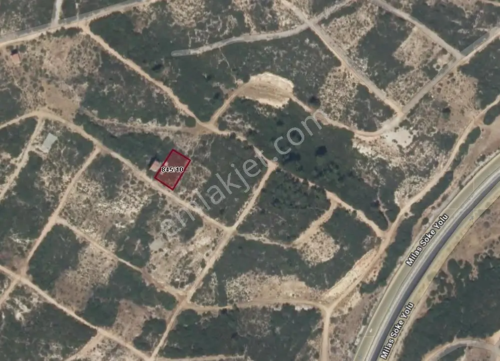 Aydın/didim/ak-yeniköy'de | Satılık 642,27m2 | Villa Arsası!! - Görsel 3
