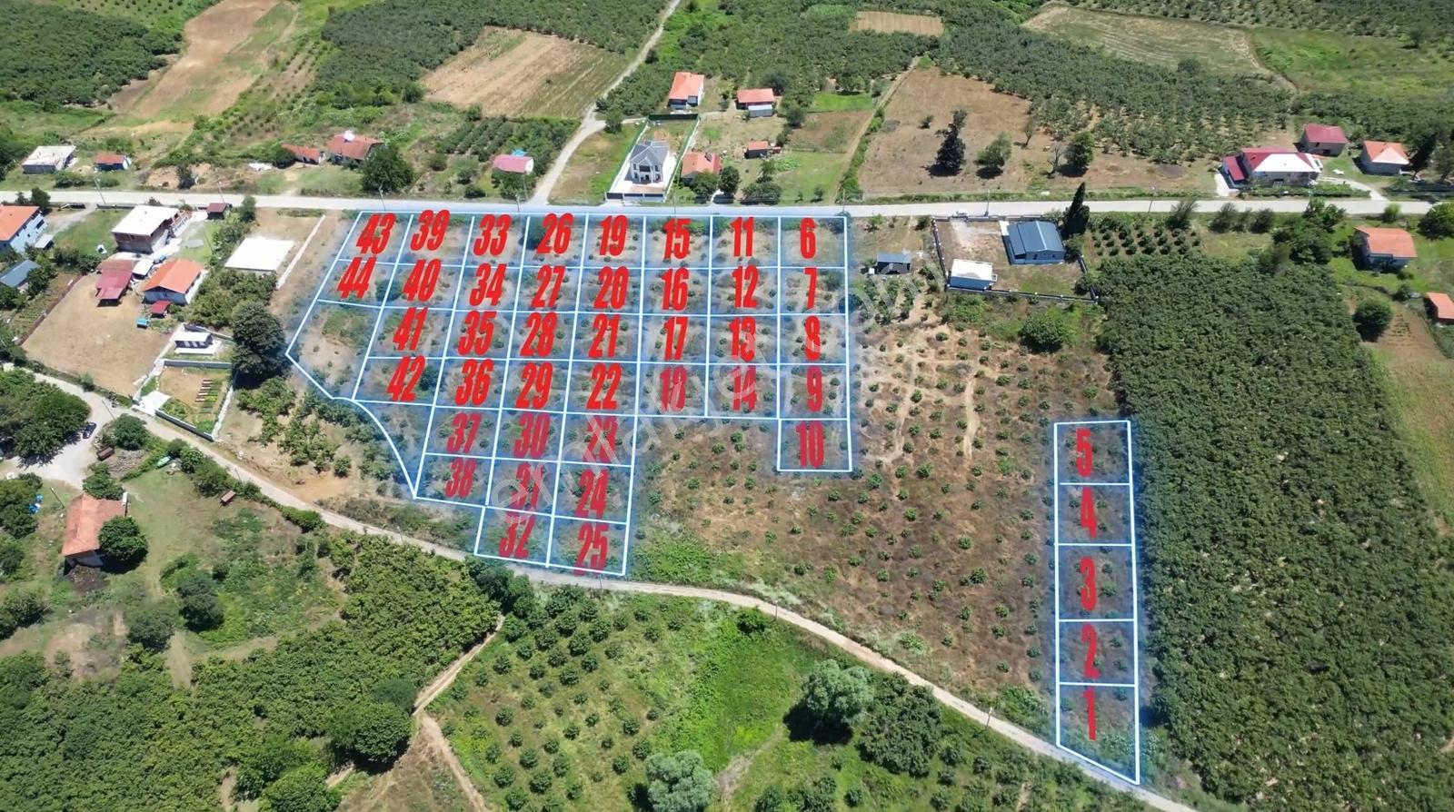 Ferizli Ceylanderede Hemen İnşaata Uygun 44 Adet İmarlı Arsalar