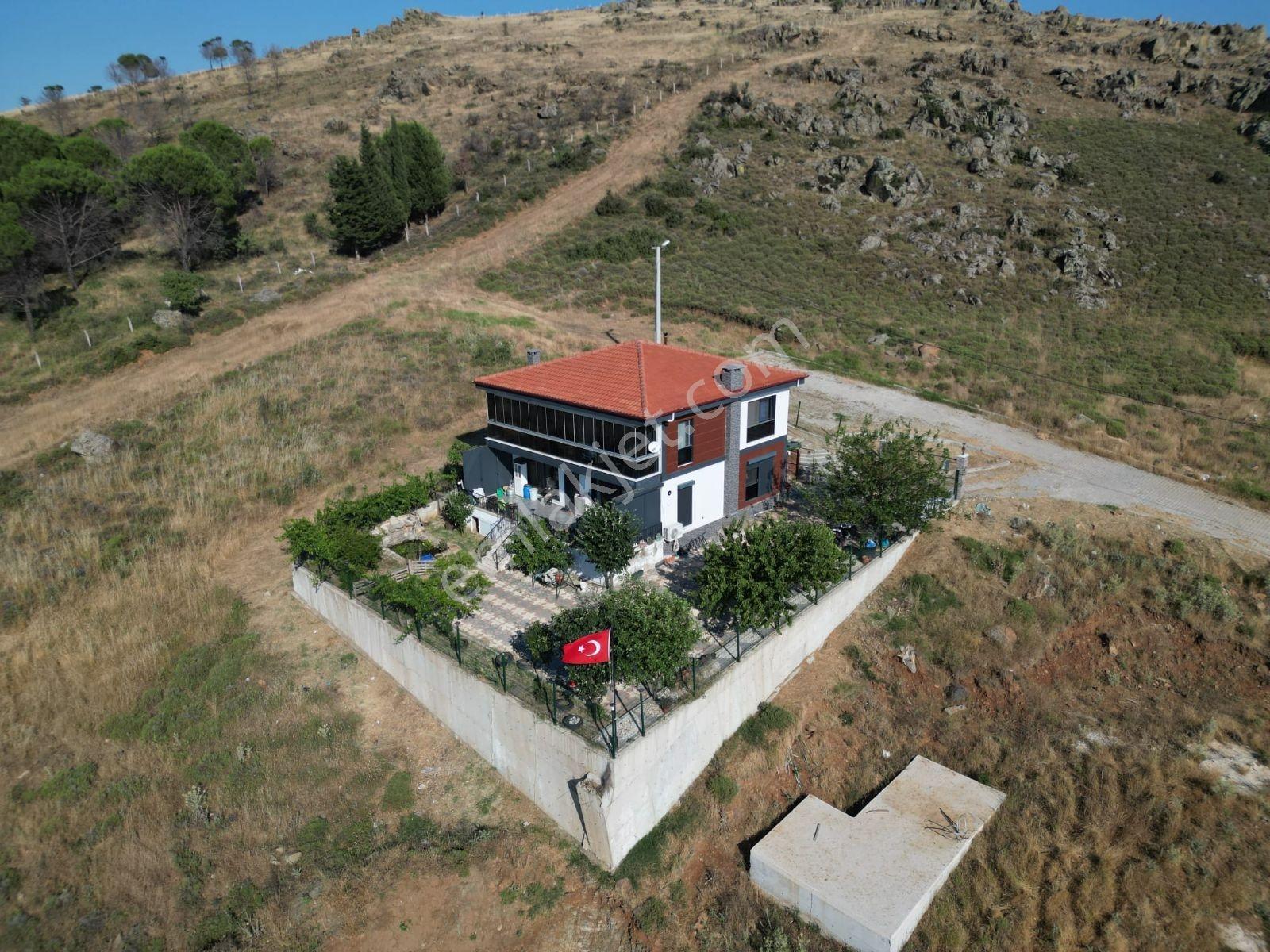 Tire'ye 5 Dakikalik Mesafede, Müstakil Tapulu Manzaralı Villa - Görsel 30