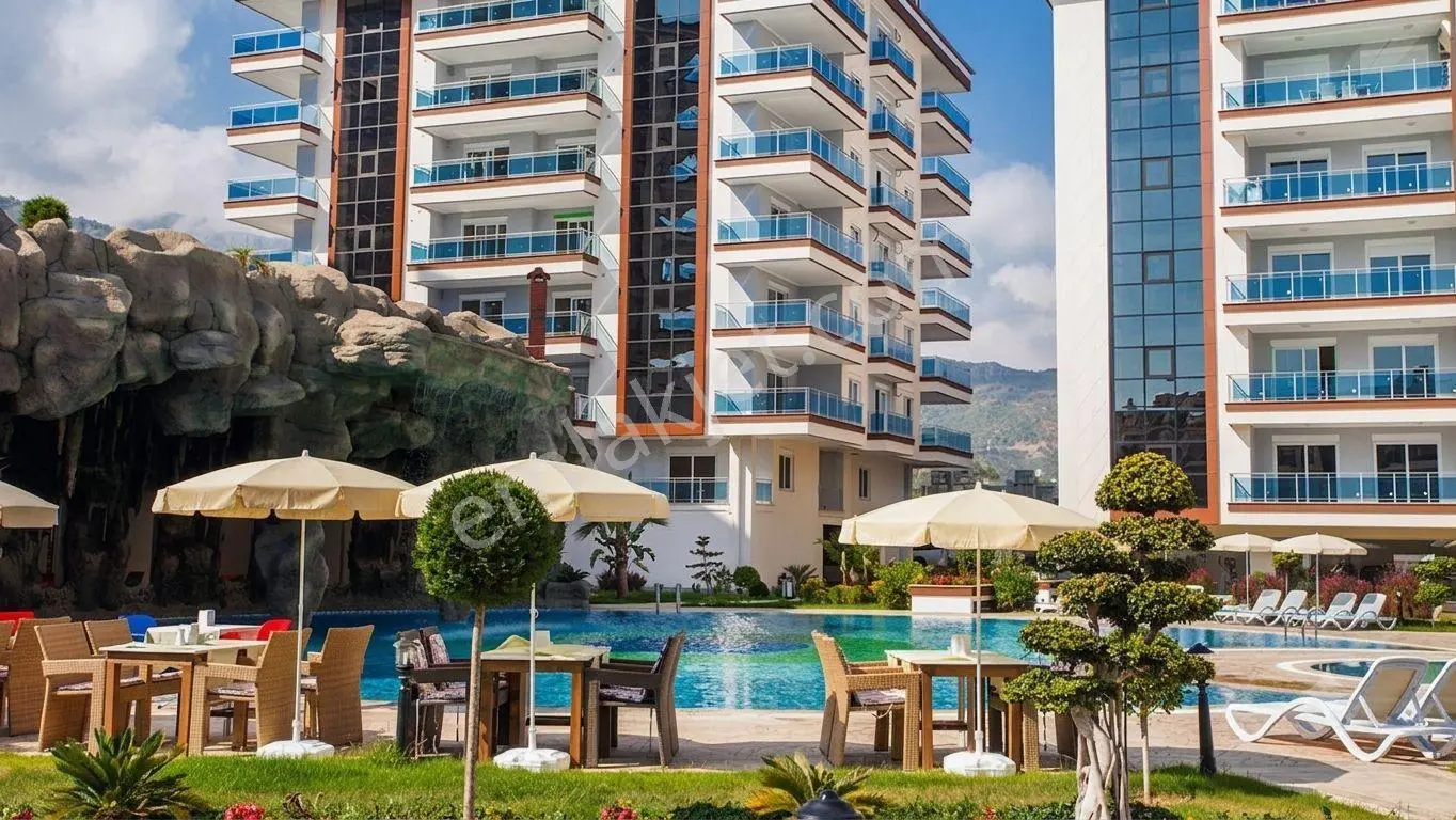 Alanya Another World Sitesi'nde Satılık 1+1 Daire 80m² - Görsel 3