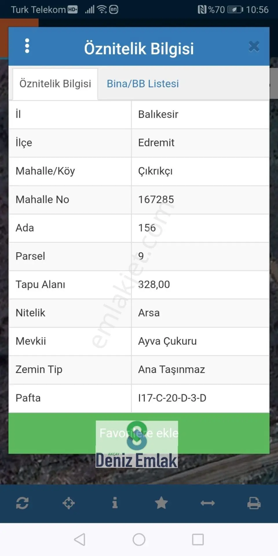 ∞ Denizden ∞ Edremit Çıkrıkçı Da 328 M2 Denize 800 M Satılık Arsa - Görsel 4