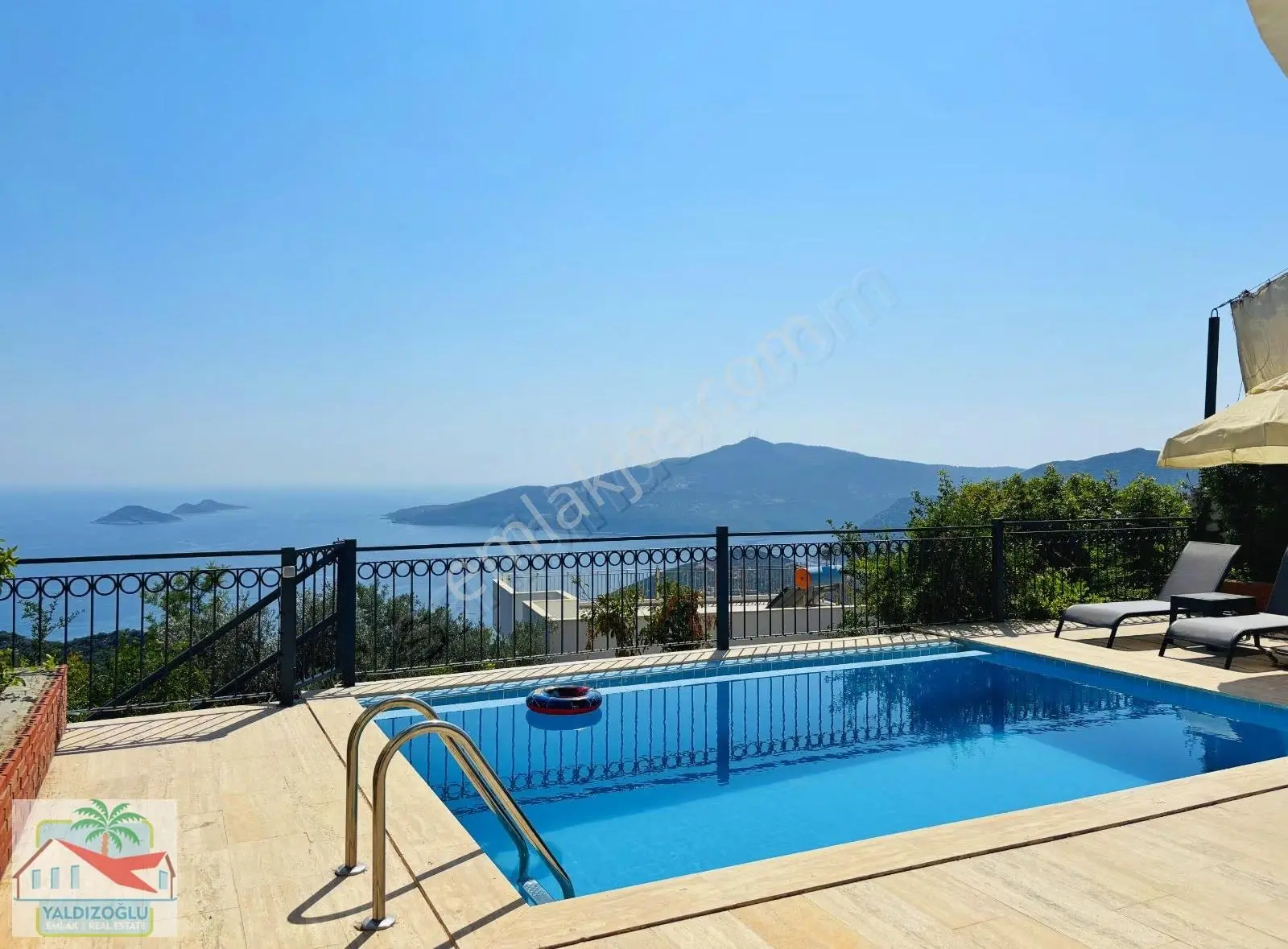 Kalkan'da Satılık 3+1 Eşyalı Kiralamaya Hazır Manzaralı Villa - Görsel 2