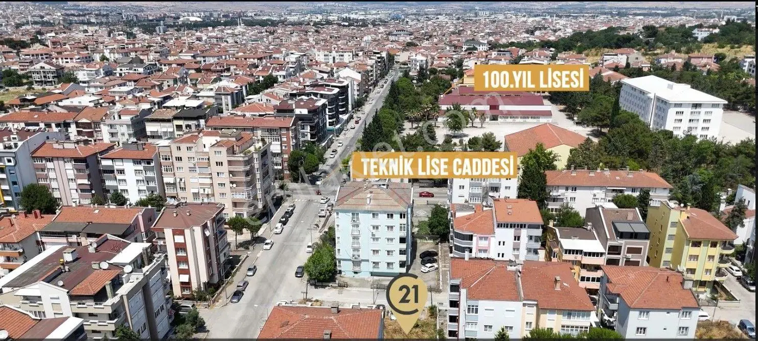 Balıkesir Bahçelievler'de 644 M² 5 Kat İmarlı Köşe Projelik Arsa - Görsel 2