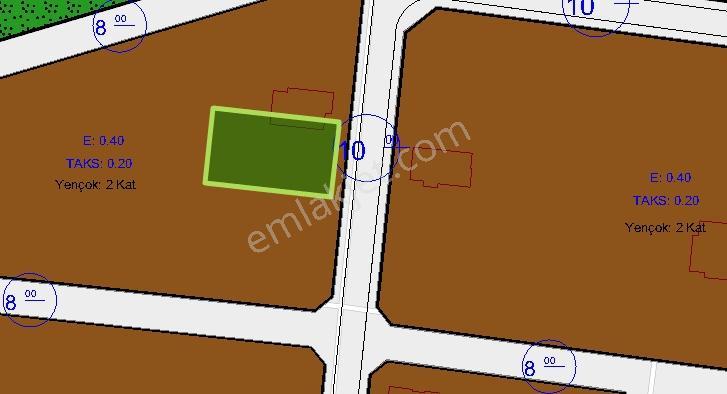 Saraçoğlunda 530 M2 Yola Cepheli | 2 Kata İmarlı Arsa !!!