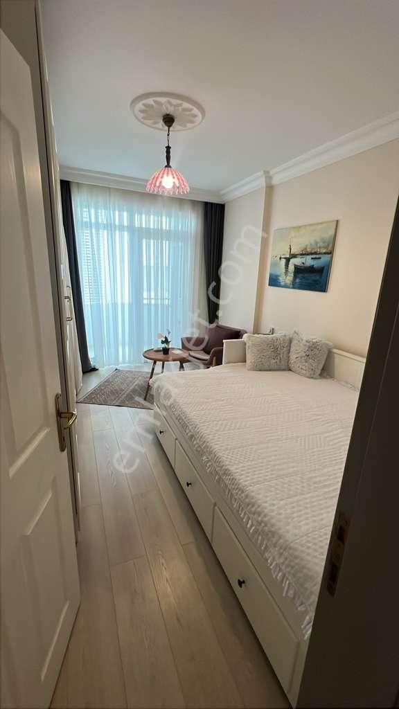 Alanya Mahmutlar 2+1 120m2 Lüx Eşyalı Denize 400m Havuz Asansör - Görsel 24