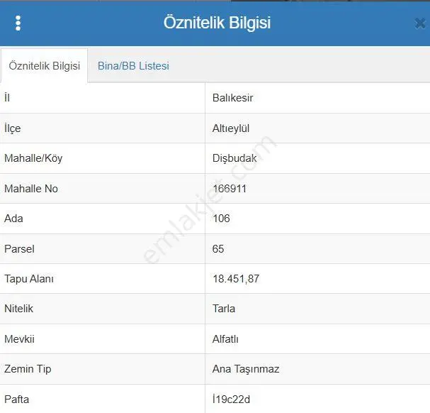 Elfi Den Dişbudak Mah. Satılık 18.400 M2 Tarla Yatırımlık - Görsel 5