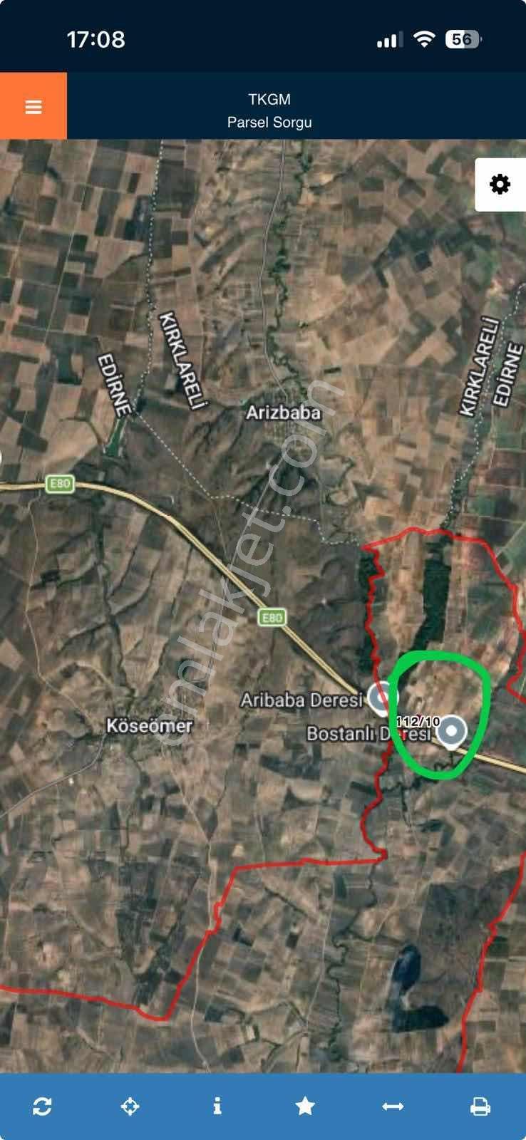 Edirne Havsa Taptık'ta Otoban Cephe Resmi Yollu 3.375 Mt² Arazi - Görsel 4