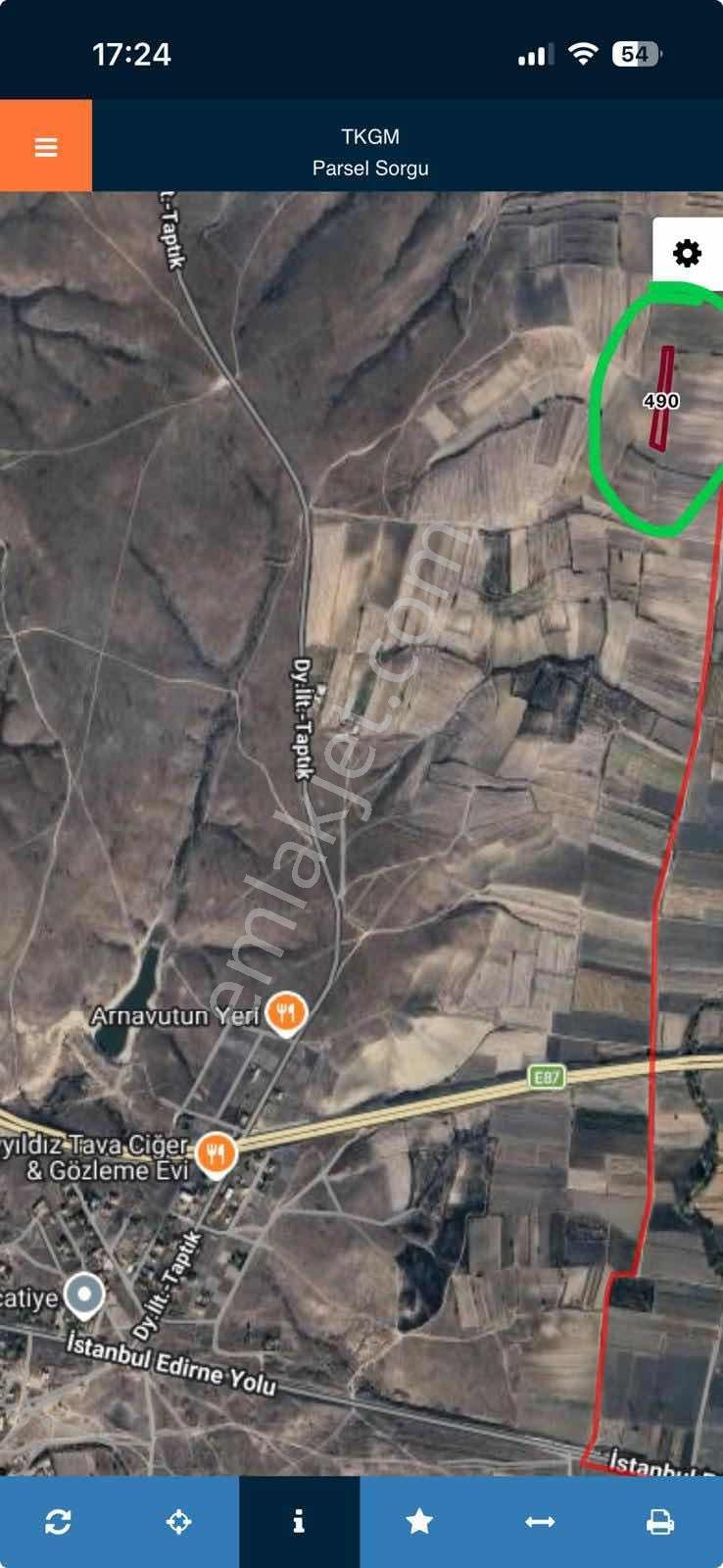 Edirne Havsa Necatiye'de Satılık 3.200 Mt² Tarla - Görsel 3