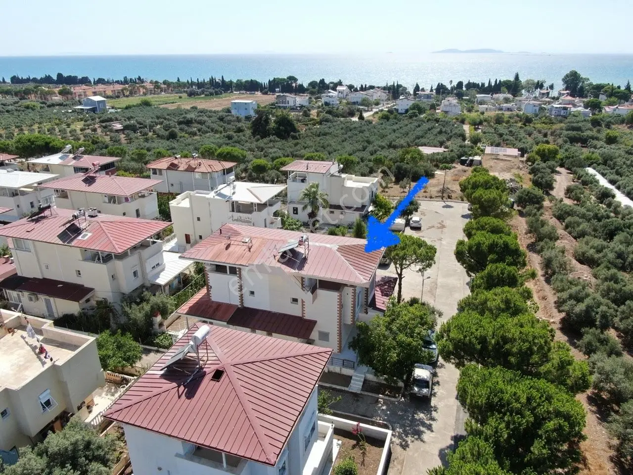 Didim Akköy'de Deniz Manzaralı Geniş Teraslı 3+1 Villa - Görsel 2