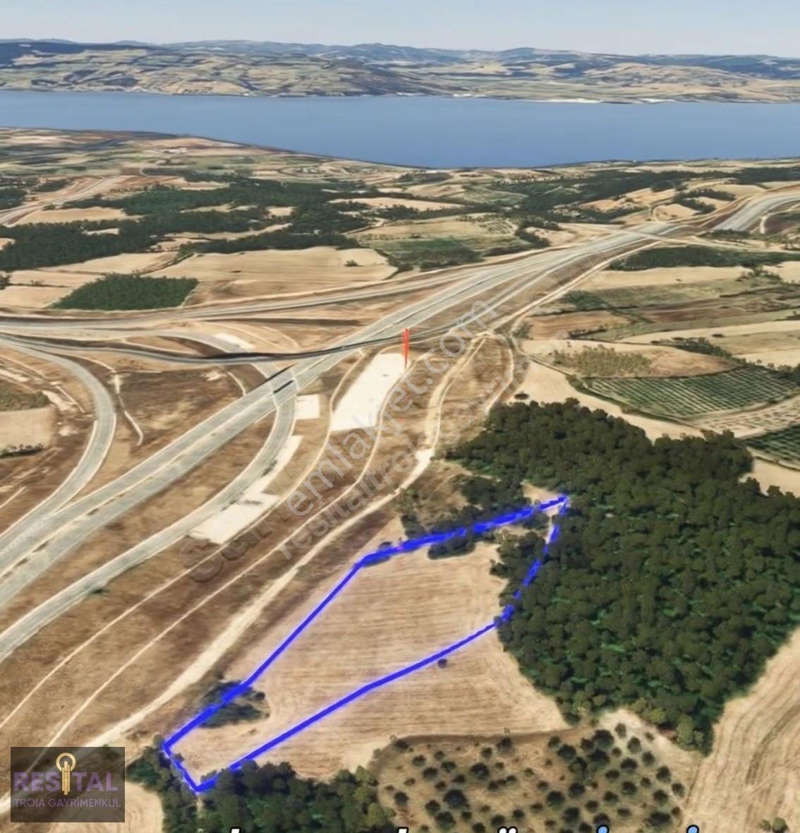 Çanakkale Köprüsü Etki Alanında Otoban Cepheli Yatırım Arazisi - Görsel 17