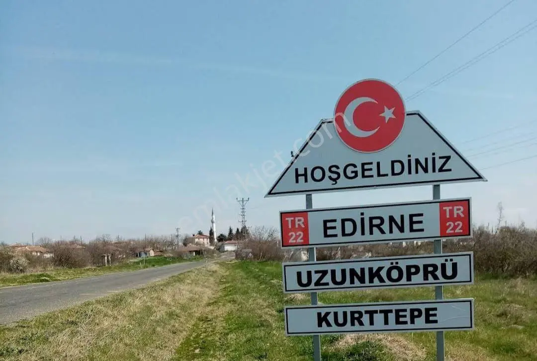 Edirne Uzunköprü Kurttepe Köyü 2075 M² Satılık Tarla - Görsel 12