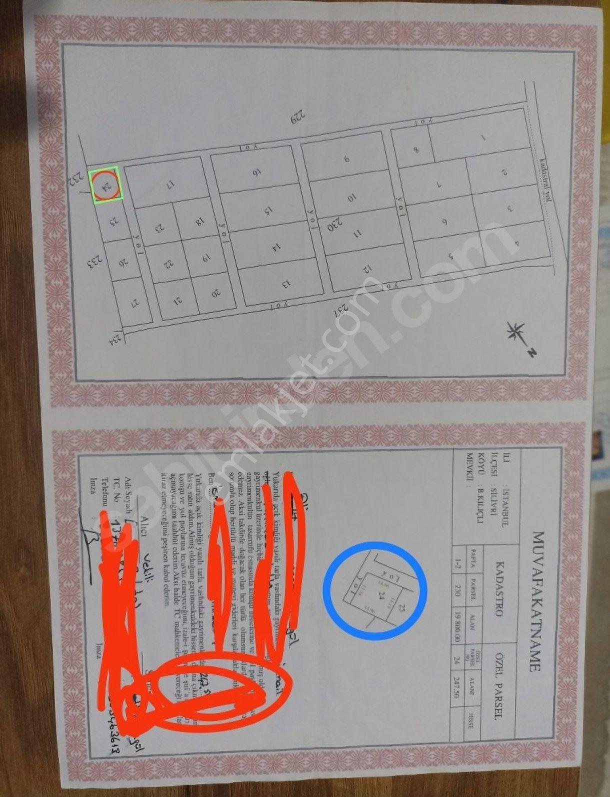 Silivri Büyükkılıç Da Hisseli Tarla - Görsel 8