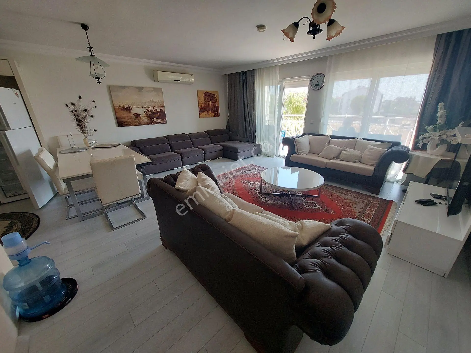İdamax'tan Side'de Havuzlu Sitede Eşyalı Kiralık Daire - Görsel 4