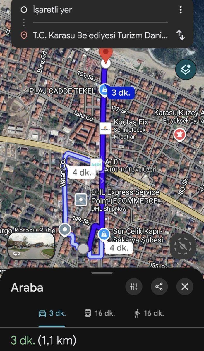 Adaplatin'den Karasu Merkezde 75m2 3+1 Cam Balkonlu Daire - Görsel 24