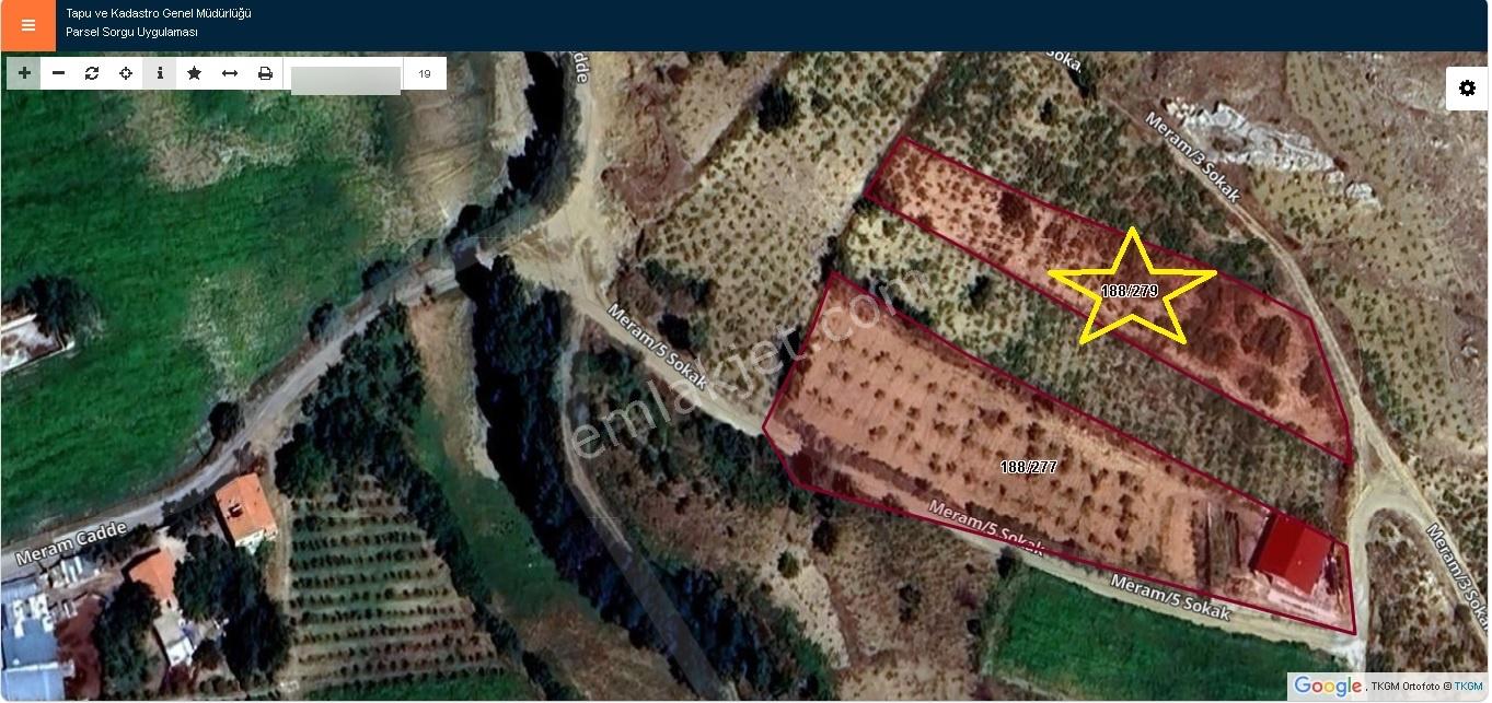 Niğde Merkez İlçe Yukarıdeğirmenli De Satılık 2.075m2 Tek Tapulu