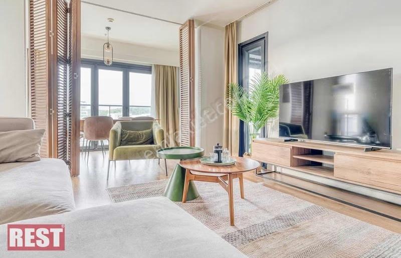 Avangart Rezidansda Tasarım Eşyalı Kiralık - Görsel 13