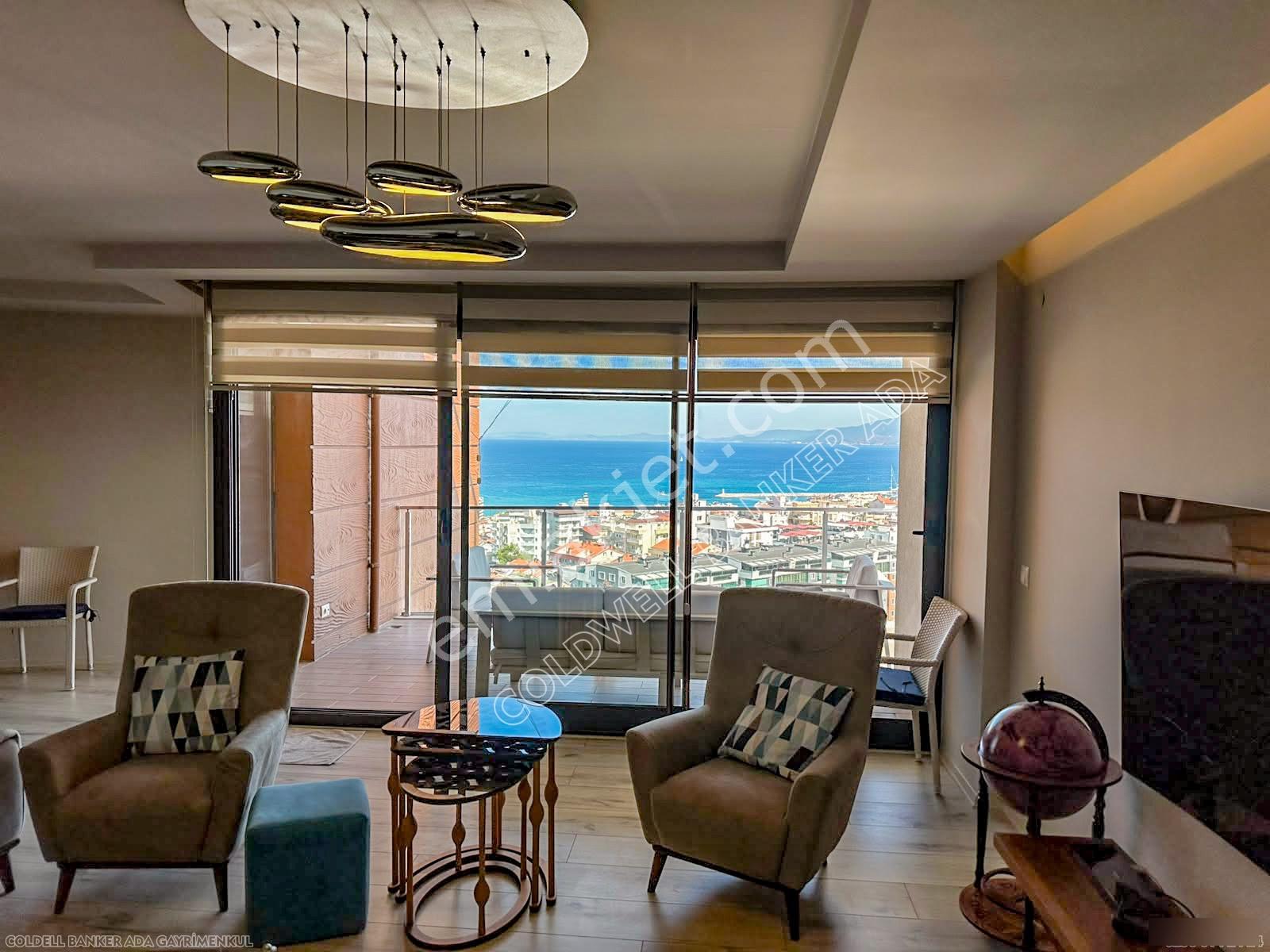 Kuşadası Terrace Ada Sitesi'nde Panoramik Deniz Manzaralı Satılık 3+1 Lüks Daire - Görsel 14
