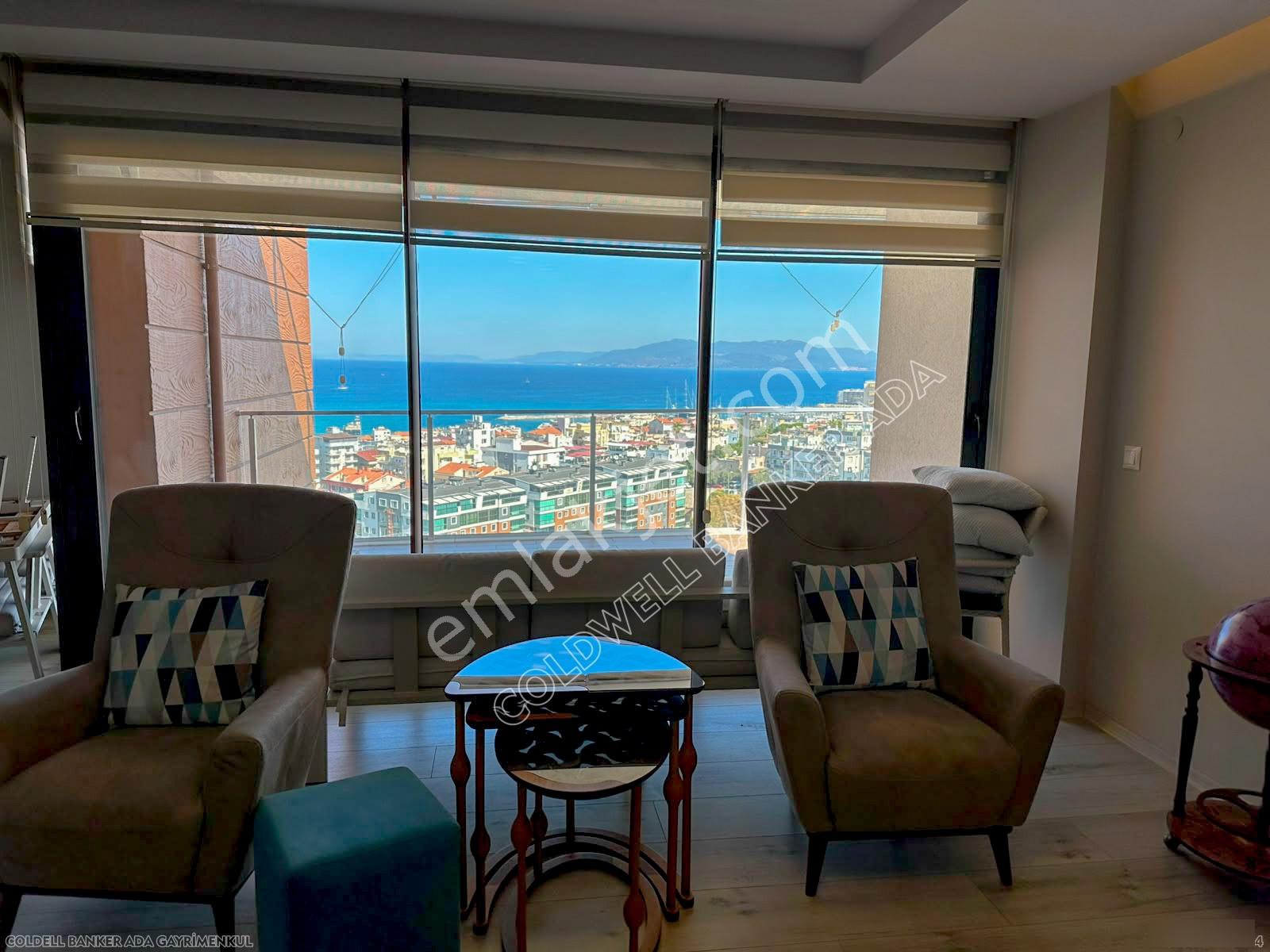Kuşadası Terrace Ada Sitesi'nde Panoramik Deniz Manzaralı Satılık 3+1 Lüks Daire - Görsel 13