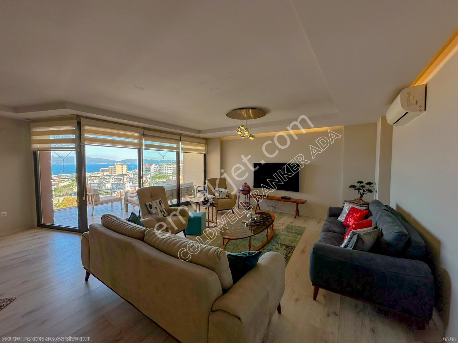 Kuşadası Terrace Ada Sitesi'nde Panoramik Deniz Manzaralı Satılık 3+1 Lüks Daire - Görsel 11