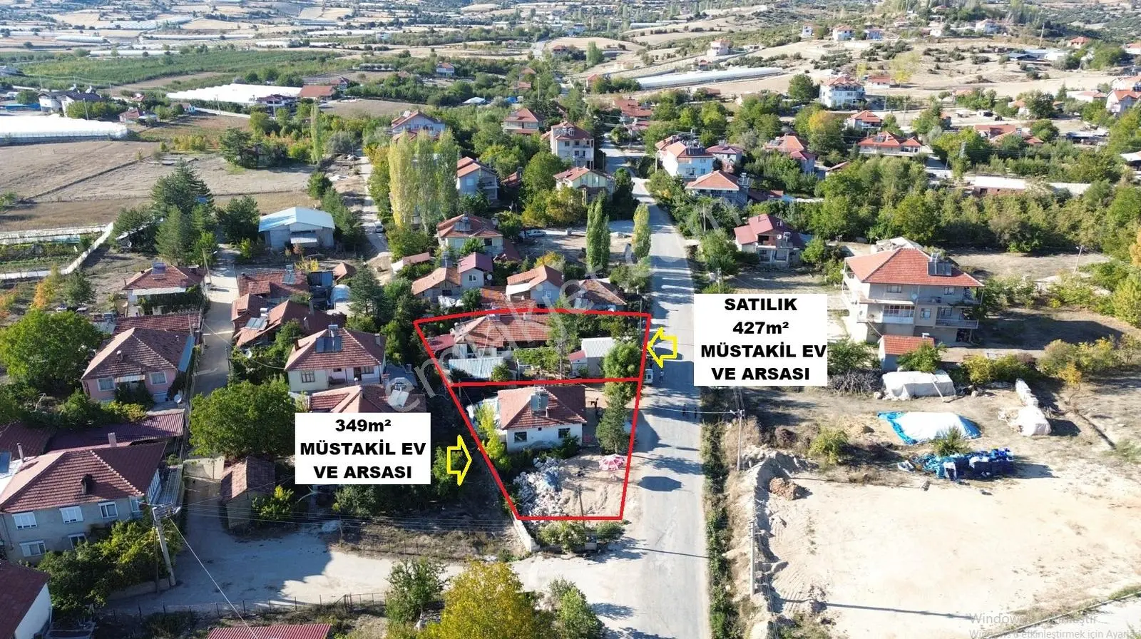 Vip Gayrimenkul'den Akçay Mah. 776m² 2 Adet Ev Ve Arsası - Görsel 6