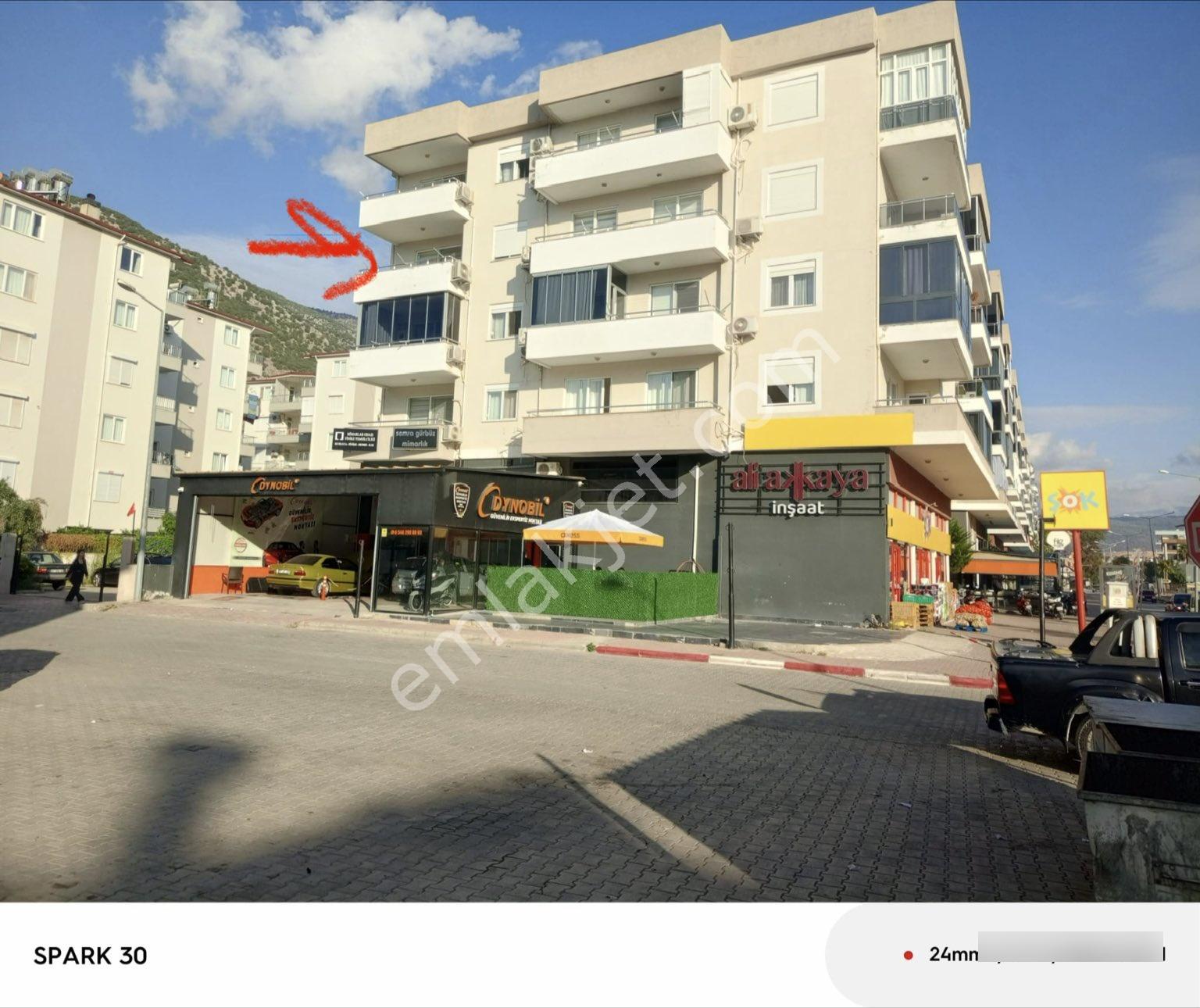 Finike’nin Tam Göbeğinde Sahibinden Satılık Daire& Büro