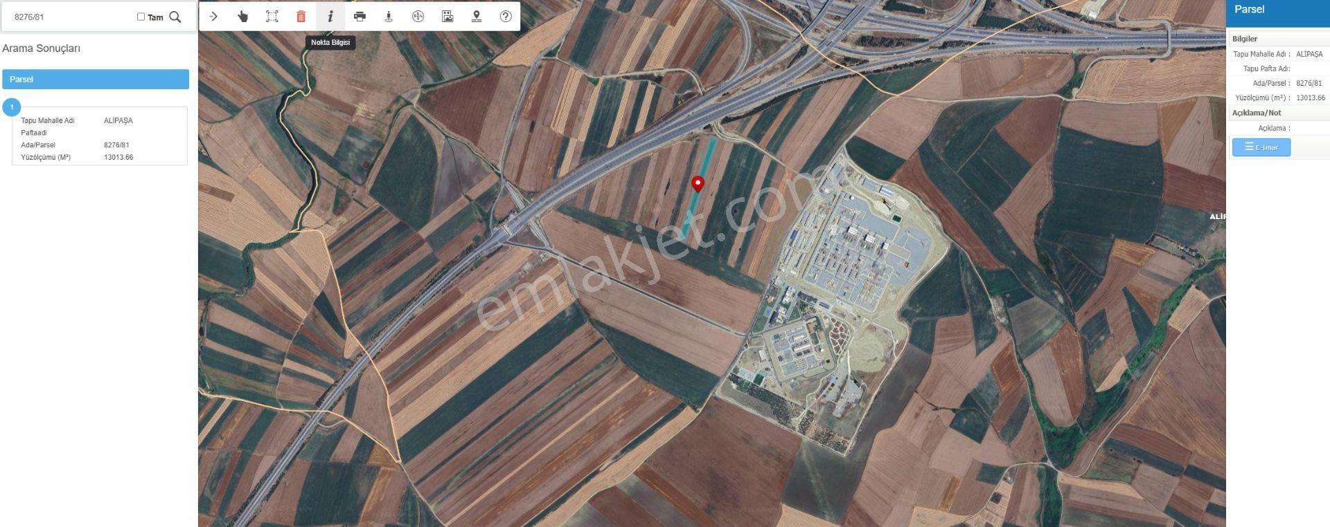 * Meral A15 Silivri Alipaşa Mah 361m2 Ada 8276 Parsel 81 Satılık