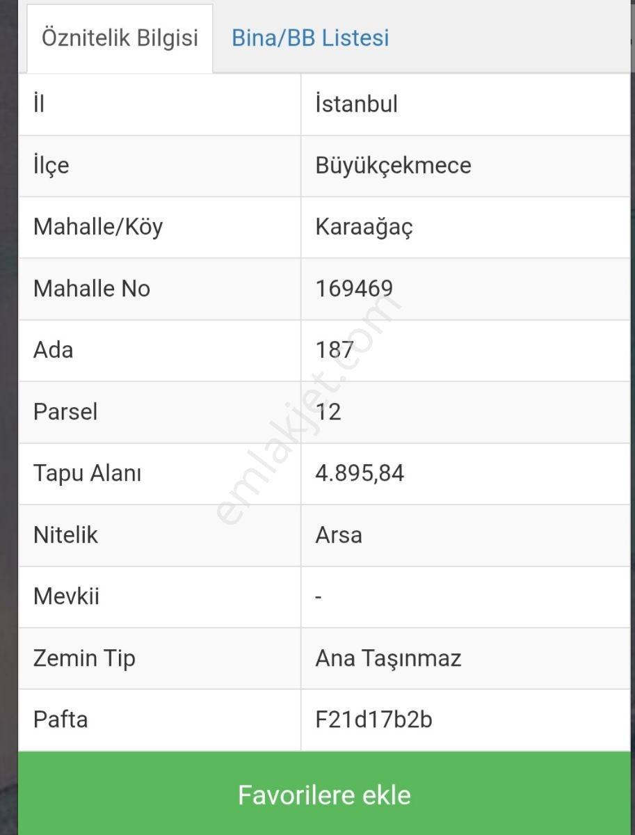 Büyükçekmece De Satılık Villalık Arsa - Görsel 3