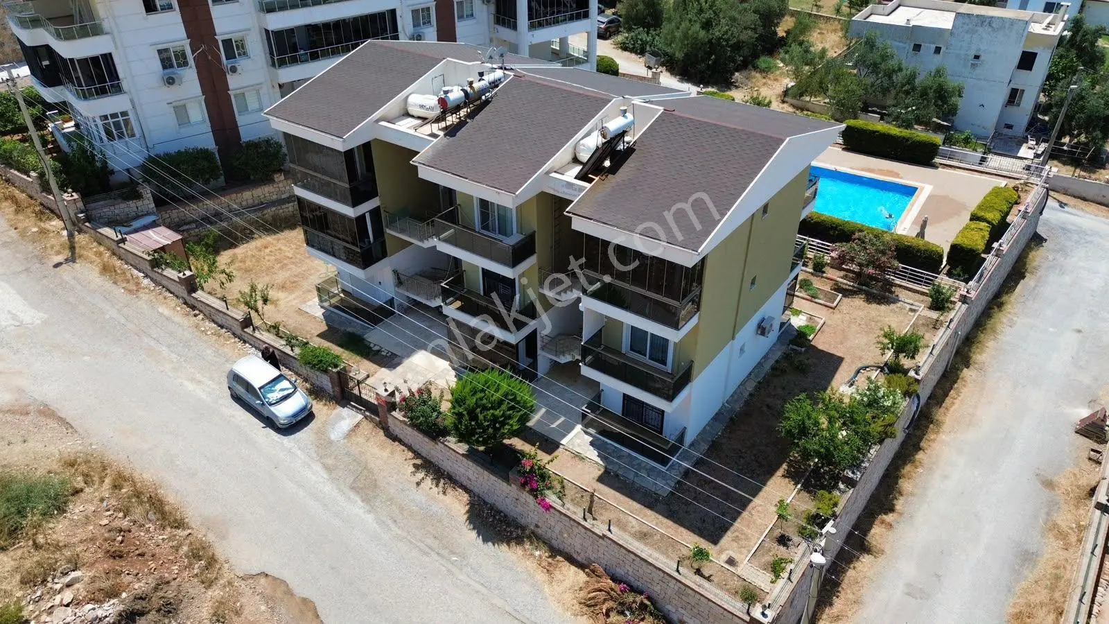 Merkezi Konumlu Site İçi 1+1 Bahçe Katı Daire - Görsel 2