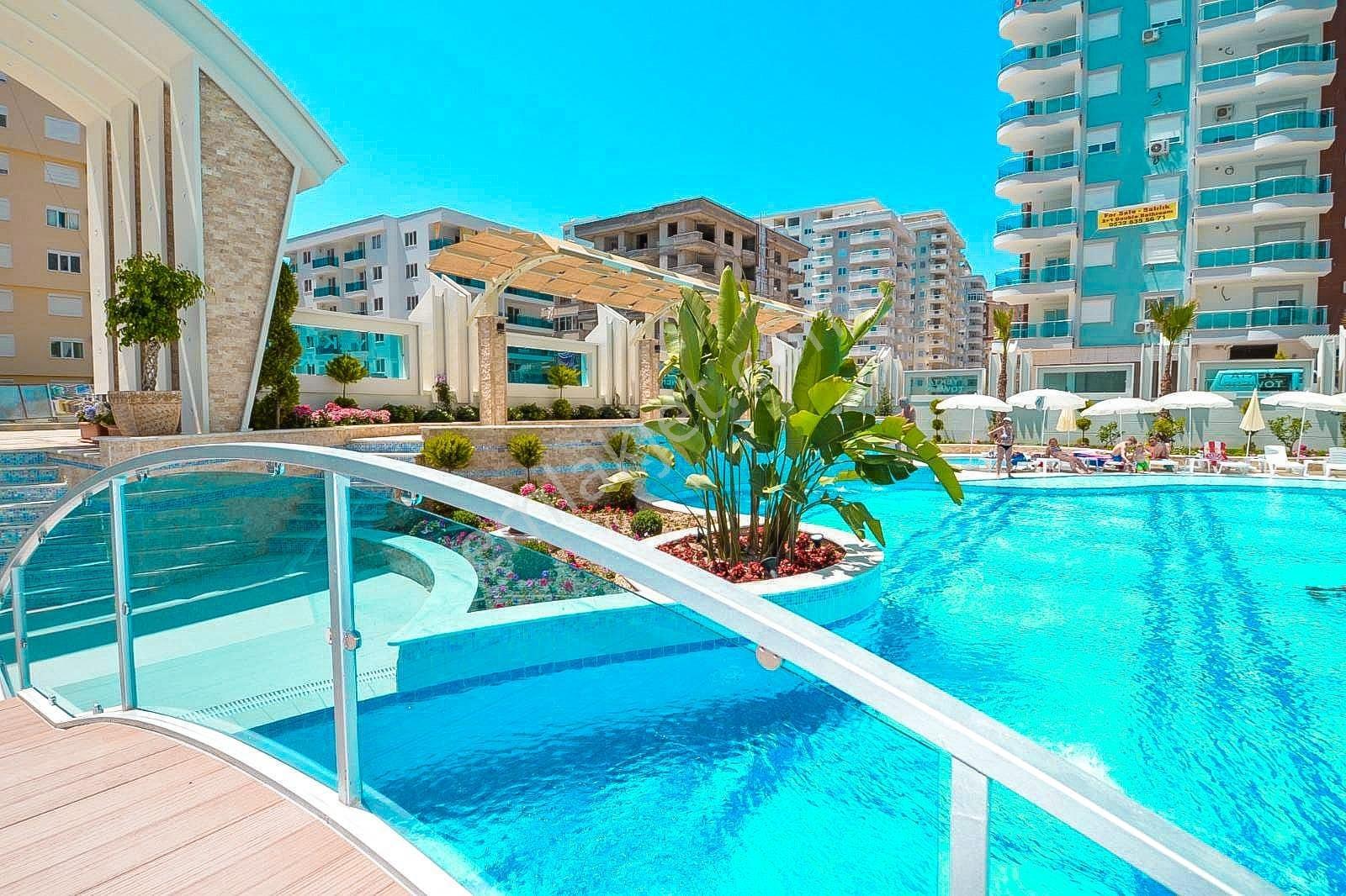 Mahmutlarda Çok Uygun Fiyatlı Yaz Kış Full Aktiviteli Daire - Görsel 23