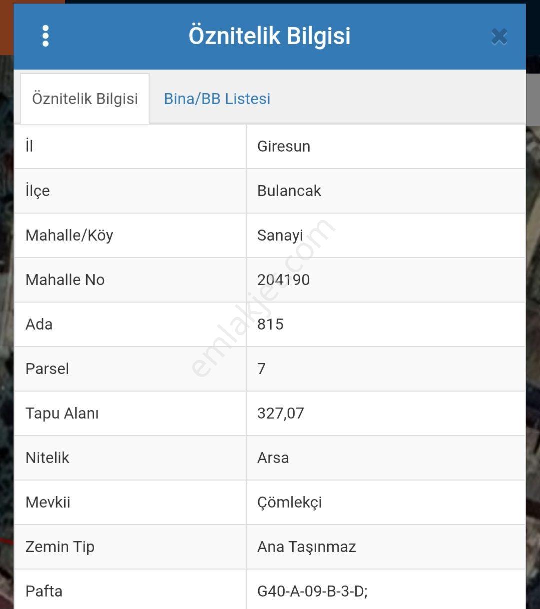 Wisrem'den Giresun Bulancak'ta İmarlı Fırsat Arsa - Görsel 7
