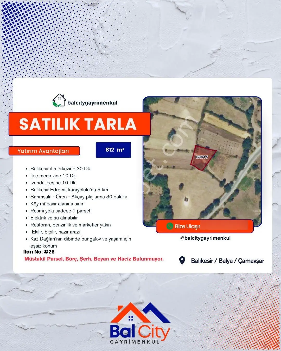 Balcity - Balıkesir Balya Çamavşar'da Uygun Yatırımla Kazancını Katlama Şansı! - Görsel 6