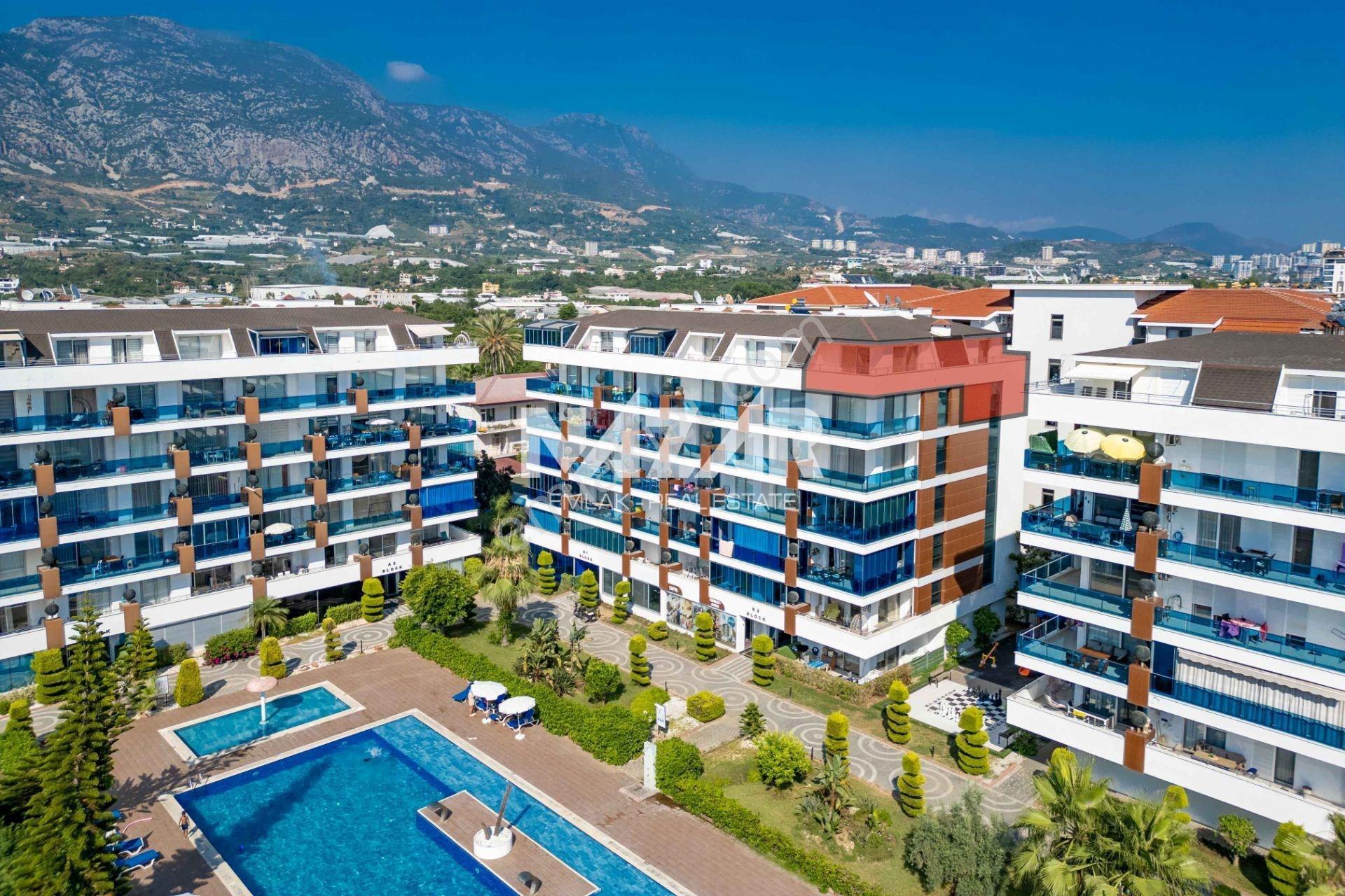 Alanya Kestel’de Satılık 3+1 Dubleks Daire - Rising Blue - Görsel 3