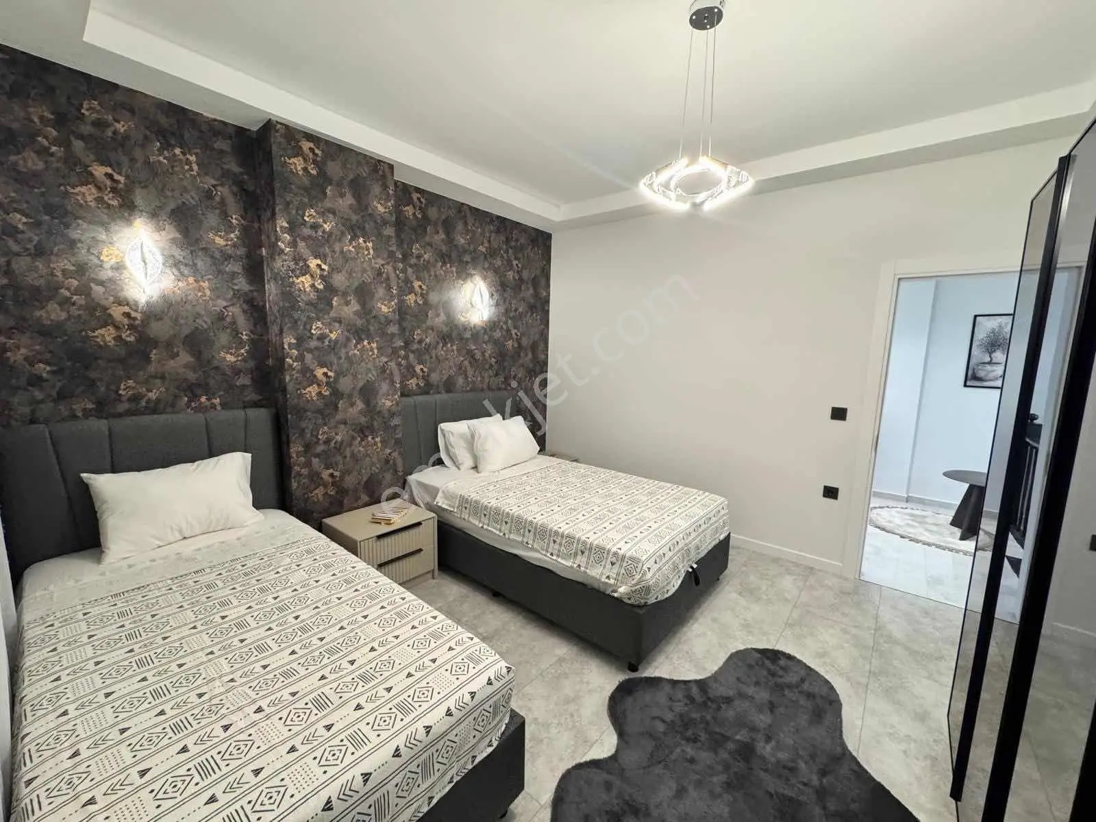 Didim'de Satılık Full Eşyalı 3+1 Havuzlu Villa -alt Kat Odalı - Görsel 44