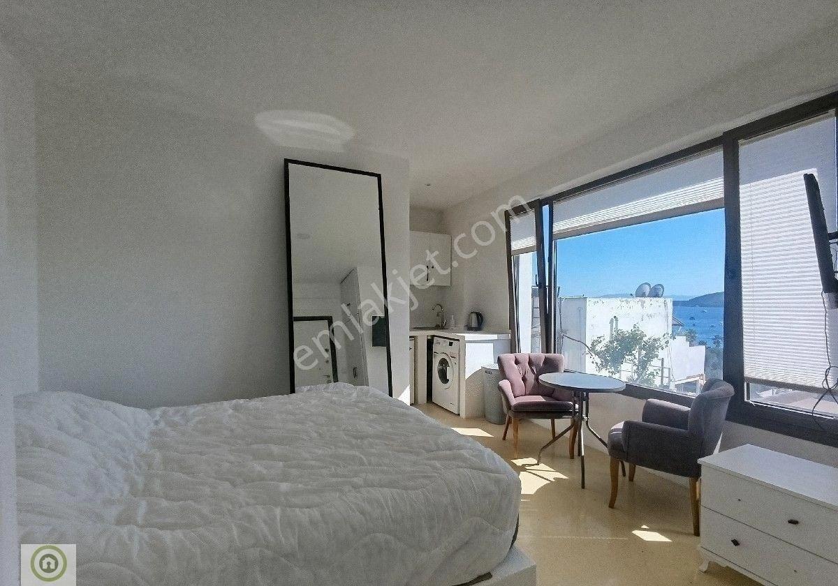 Bodrum Eskicesme Gümbet Deniz Manzaralı Kiralık Stüdyo Daire - Görsel 10