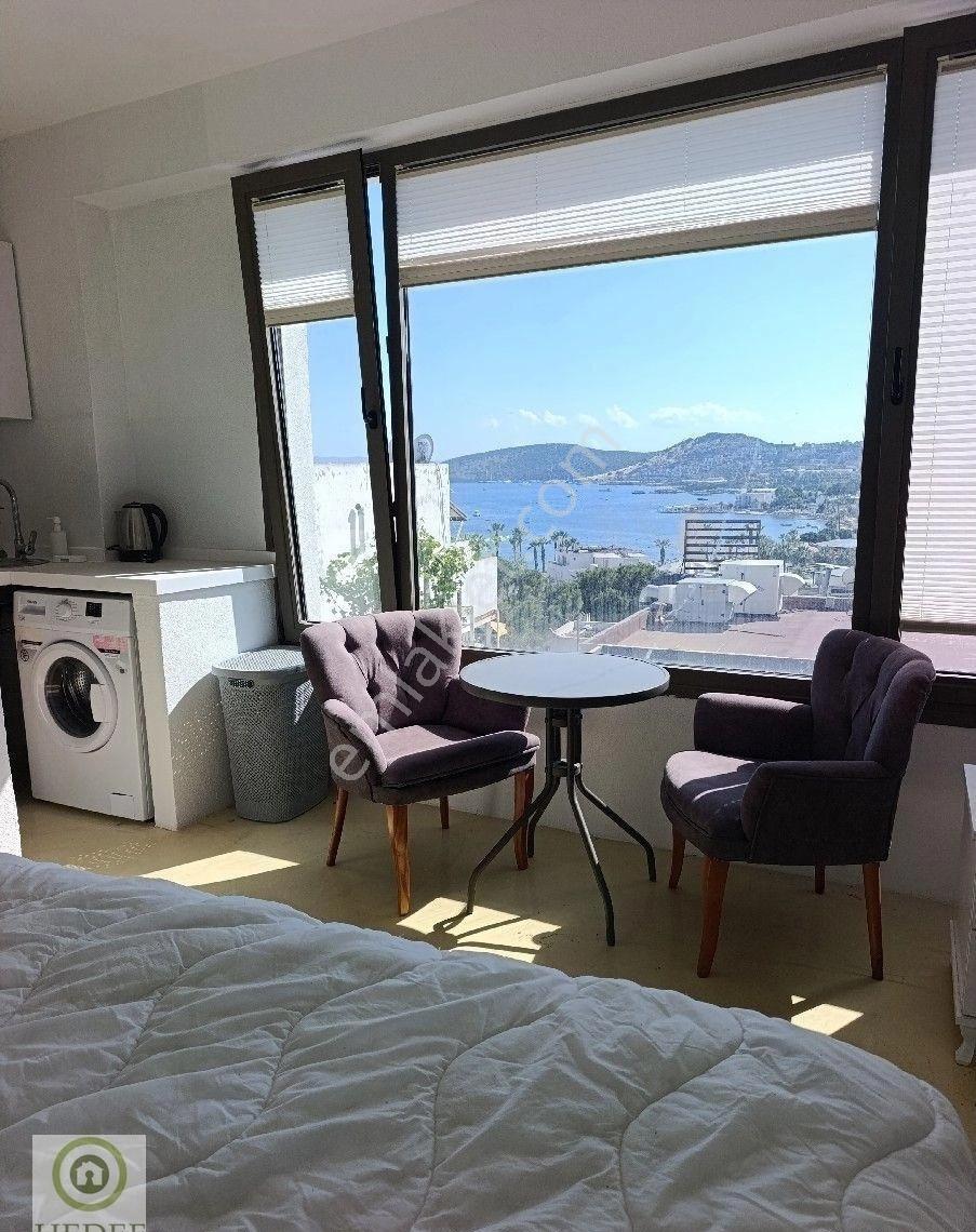 Bodrum Eskicesme Gümbet Deniz Manzaralı Kiralık Stüdyo Daire - Görsel 12