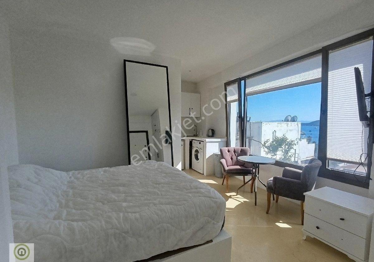 Bodrum Eskicesme Gümbet Deniz Manzaralı Kiralık Stüdyo Daire - Görsel 11