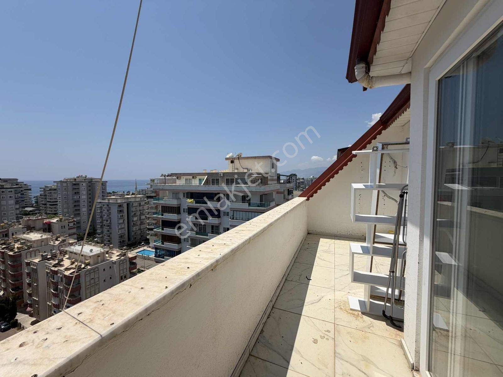 Mahmutlar Deniz Manzaralı Kiralık 2+1 Dubleks Daire - Görsel 34