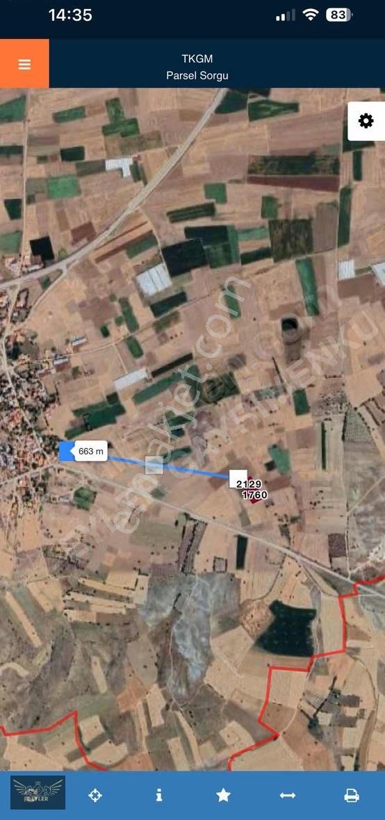 Burdur Merkez Kayış' Da Satılık Yatırımlık Uygun Araziler - Görsel 7