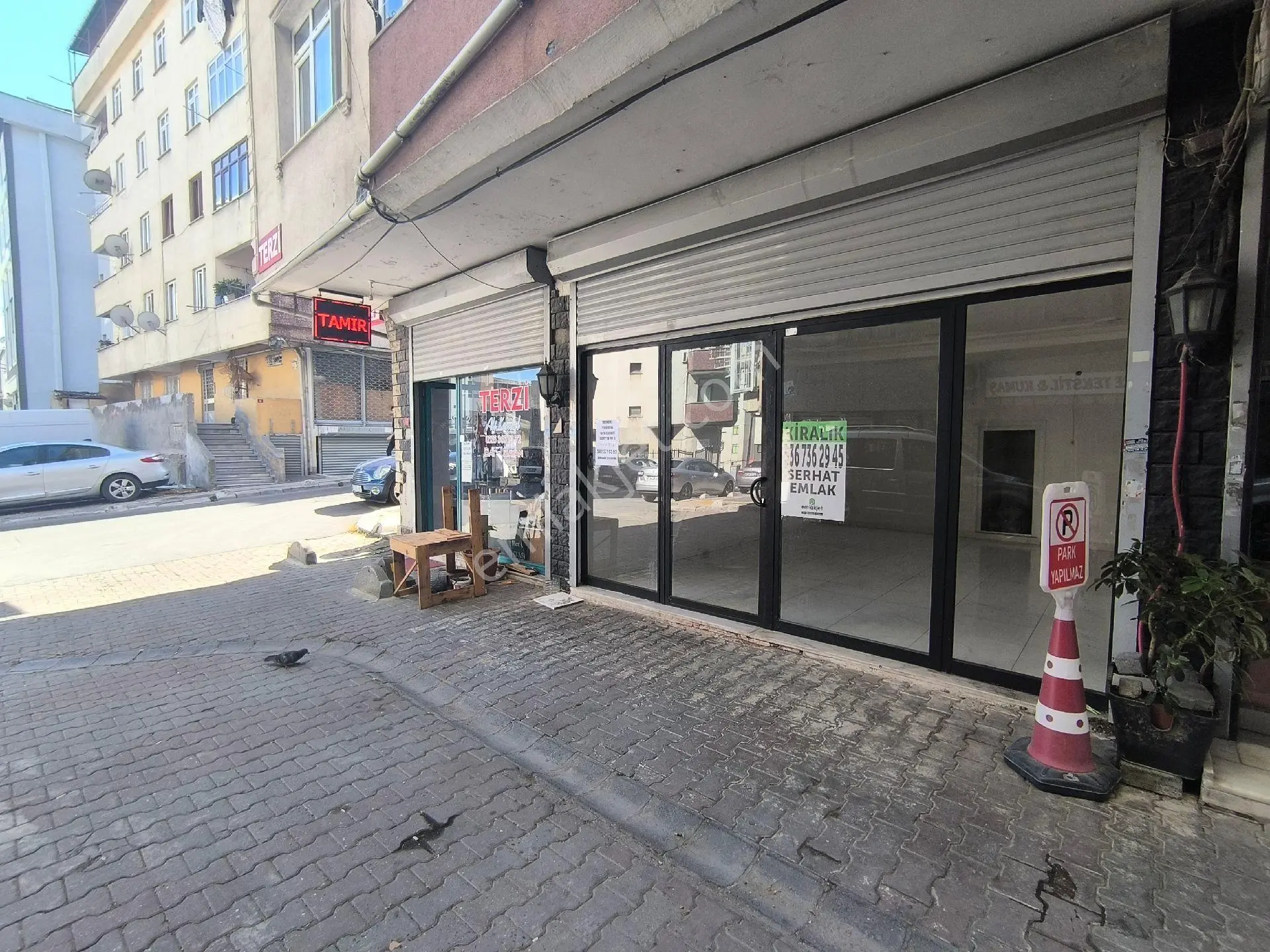 Yenibosnada Merkez Camii Yakını Düz Giriş Dükkan Kiralık - Görsel 2