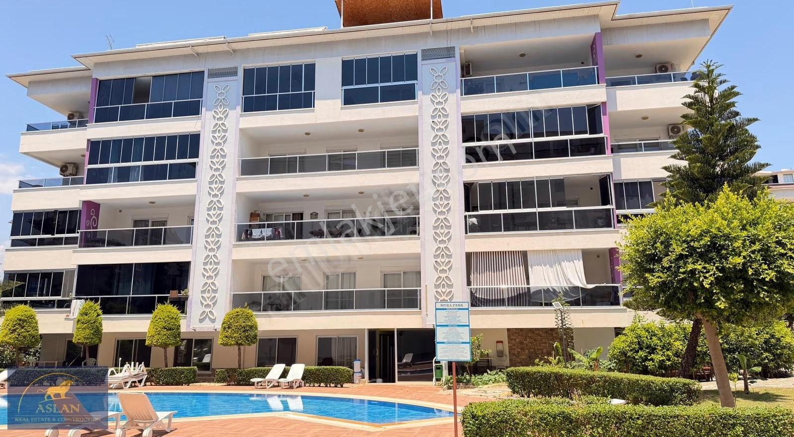 Alanya Kestel Myra Park Residence De Kiralık Daire