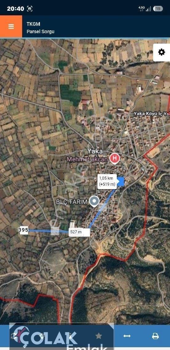 Başmakçı Yaka Köyü Yakını Yatırımlık Bahçe - Görsel 5