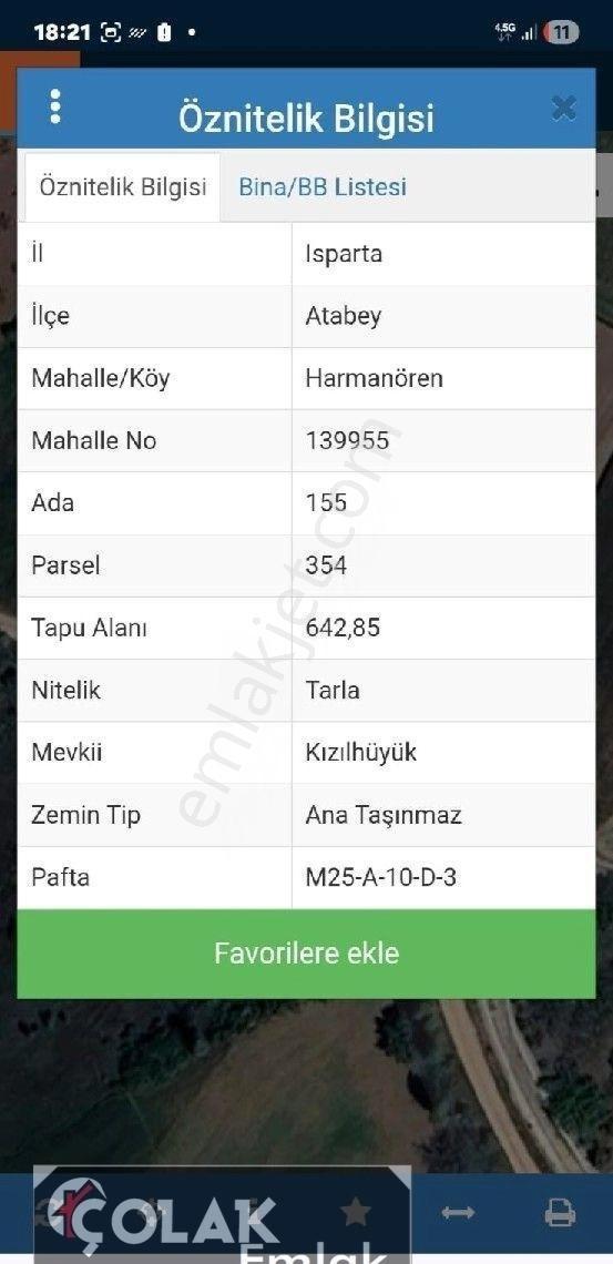 Harmanören De Yatırımlık Yola Sıfır Arazi - Görsel 15