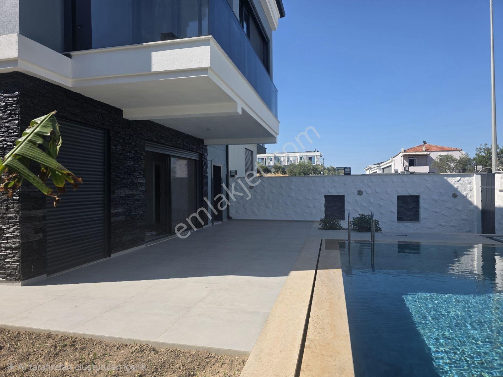 Çeşme Dalyan'da 4+1 Havuzlu Marinaya 400 M. Satılık Sıfır Villa - Görsel 20