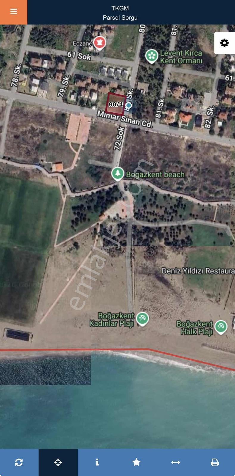 Ayşe Duvar'dan Boğazkentte Denize Sıfır Emsalsiz Satılık Arsa - Görsel 14