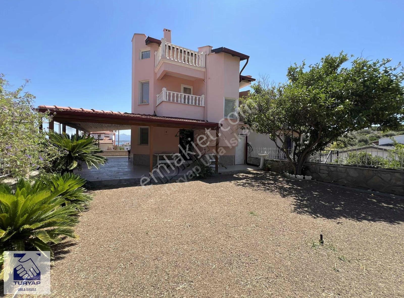 Urla İskelede Full Deniz Manzaralı Eşyalı 4+1 Kiralık Villa - Görsel 30