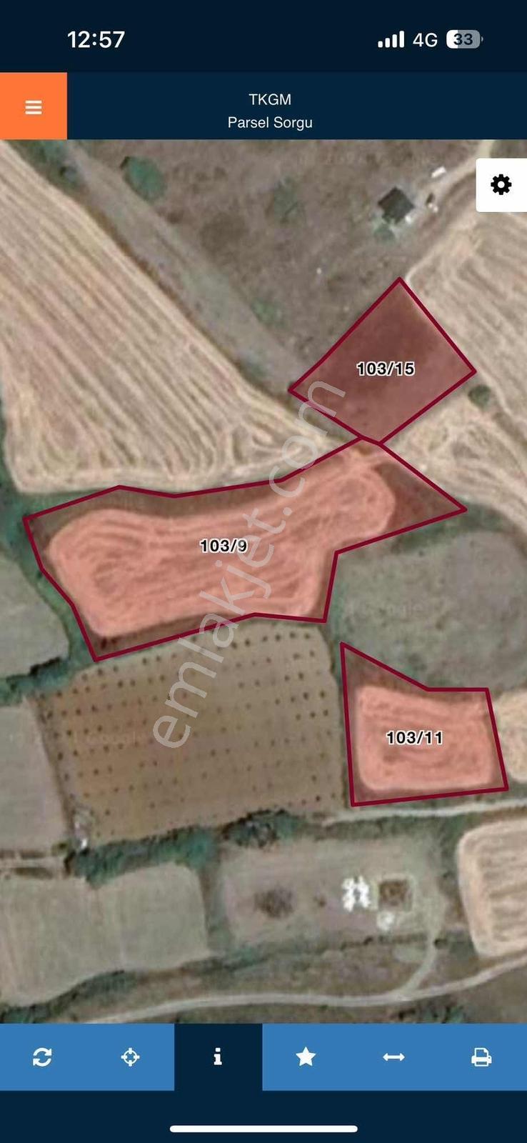 347 Metre² Araç Takaslı Deniz Manzaralı Elektrik Su Var - Görsel 3