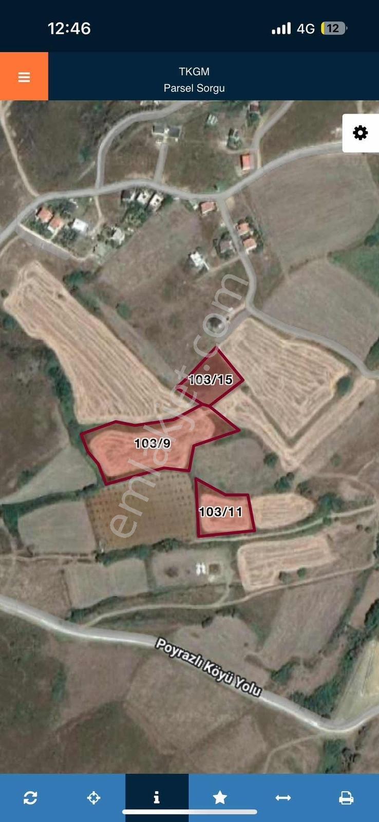 347 Metre² Araç Takaslı Deniz Manzaralı Elektrik Su Var - Görsel 8