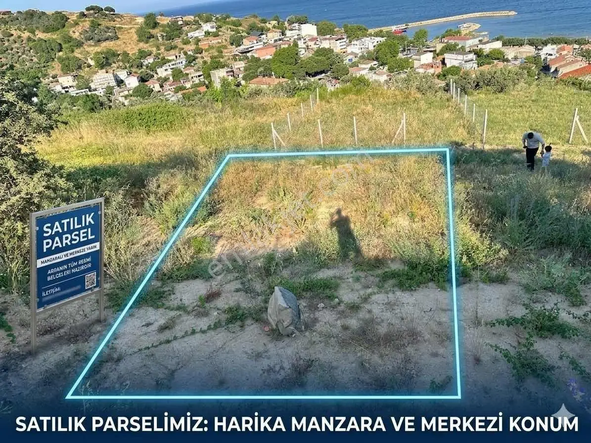 Erdek Tatlısu'da 180 M2 Panaromik Deniz Manzaralı Arazi